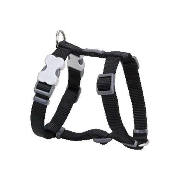 Red Dingo Red Dingo DH-ZZ-BB-XL Dog Harness Classic Black; XLarge DH-ZZ-BB-XL